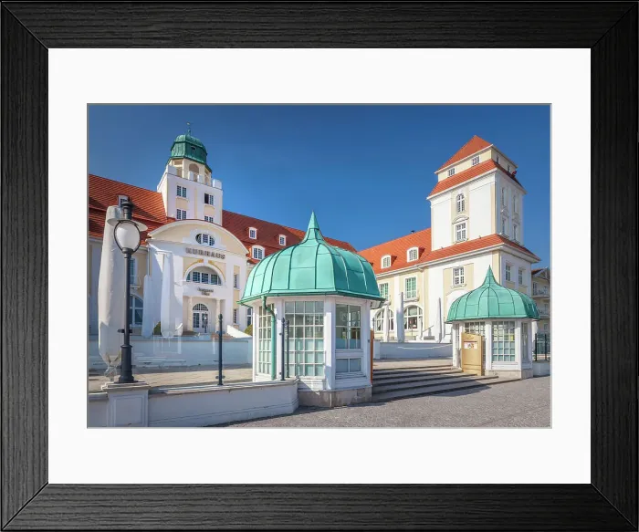 Framed Print : Kurhaus in Binz on Ruegen, Mecklenburg-Western Pomerania, Baltic Sea, North Germany, Germany Framed Print : Kurhaus in Binz on Ruegen, Mecklenburg-Western Pomerania, Baltic Sea, North Germany, Germany