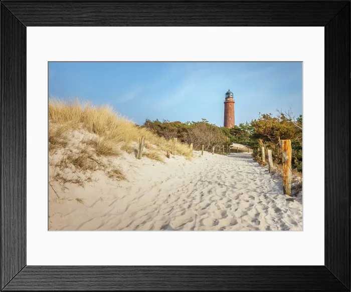 Framed Print : Lighthouse Darsser Ort, Mecklenburg-Western Pomerania, Baltic Sea, North Germany, Germany Framed Print : Lighthouse Darsser Ort, Mecklenburg-Western Pomerania, Baltic Sea, North Germany, Germany