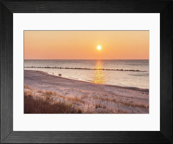 Framed Print : Sunset at the beach of Ahrenshoop, Mecklenburg-Western Pomerania, Baltic Sea, Northern Germany, Germany Framed Print : Sunset at the beach of Ahrenshoop, Mecklenburg-Western Pomerania, Baltic Sea, Northern Germany, Germany