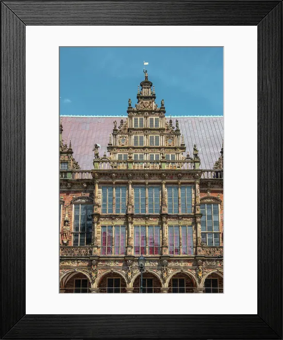 Framed Print : Rathaus (Town Hall), Marktplatz, Bremen City, Bremen, Germany Framed Print : Rathaus (Town Hall), Marktplatz, Bremen City, Bremen, Germany