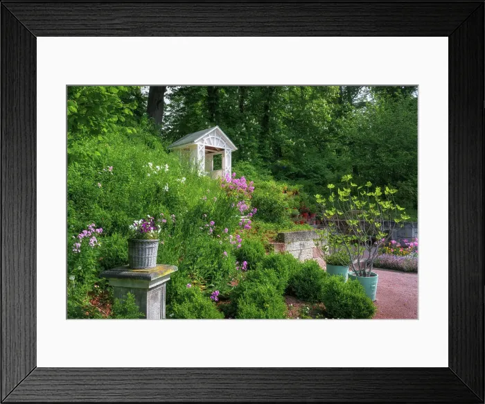 Framed Print : Landscape garden of Kochberg Castle, Großkochberg, Thuringia, Germany Framed Print : Landscape garden of Kochberg Castle, Großkochberg, Thuringia, Germany