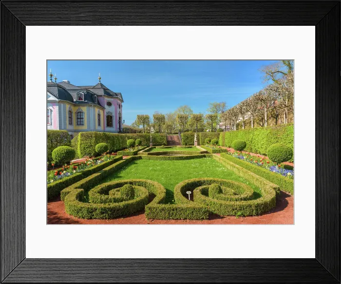 Framed Print : Dornburger Schloesser - Rococo castle and garden, Dornburg Castles, Saale valley, Dornburg-Camburg, Thuringia, Germany Framed Print : Dornburger Schloesser - Rococo castle and garden, Dornburg Castles, Saale valley, Dornburg-Camburg, Thuringia, Germany