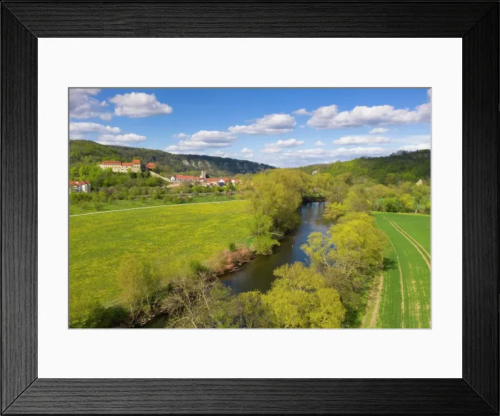 Framed Print : Creuzburg Castle in the River Werra valley, Creuzburg, Thuringia, Germany Framed Print : Creuzburg Castle in the River Werra valley, Creuzburg, Thuringia, Germany