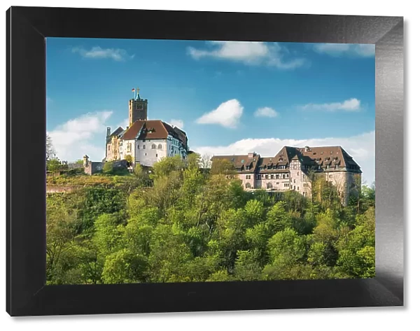 Wartburg castle, Unesco world heritage site, Thuringian Forest, Eisenach, Thuringia, Germany