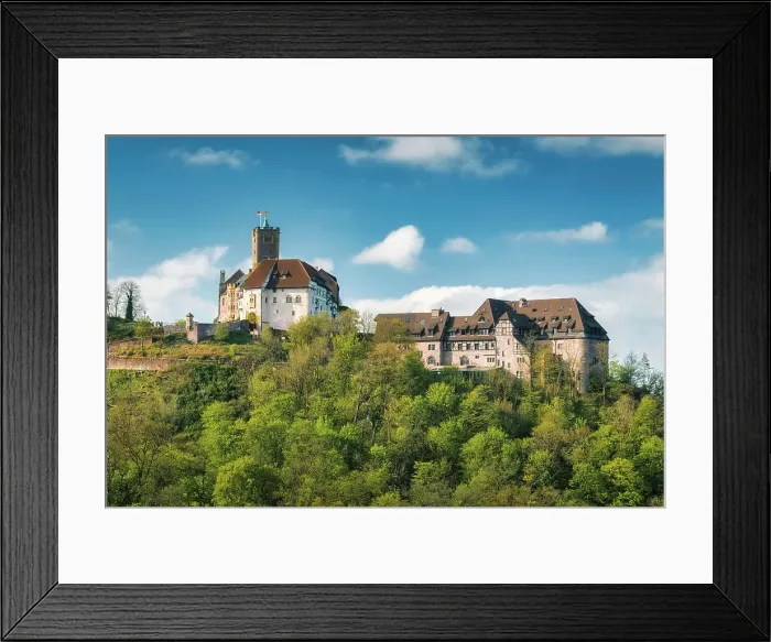 Framed Print : Wartburg castle, Unesco world heritage site, Thuringian Forest, Eisenach, Thuringia, Germany Framed Print : Wartburg castle, Unesco world heritage site, Thuringian Forest, Eisenach, Thuringia, Germany