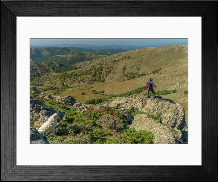 Framed Print : Europe, Italy, Sardinia. Hiking towards the Punta La Marmora, Sardinia's highest mountain Framed Print : Europe, Italy, Sardinia. Hiking towards the Punta La Marmora, Sardinia's highest mountain