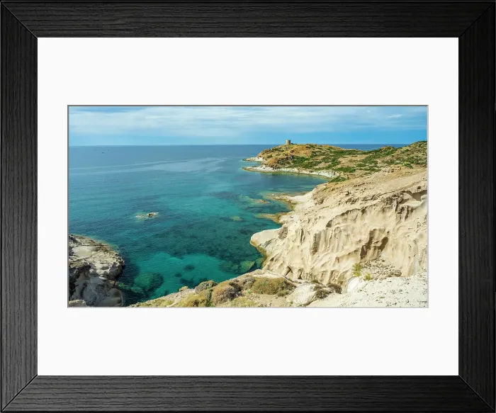 Framed Print : Europe, Italy, Sardinia. The Torre Argentina near to Bosa Framed Print : Europe, Italy, Sardinia. The Torre Argentina near to Bosa