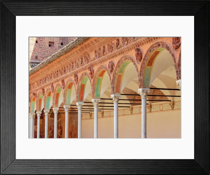 Framed Print : Abbey church, Certosa di Pavia monastery, Certosa di Pavia, Lombardy, Italy Framed Print : Abbey church, Certosa di Pavia monastery, Certosa di Pavia, Lombardy, Italy