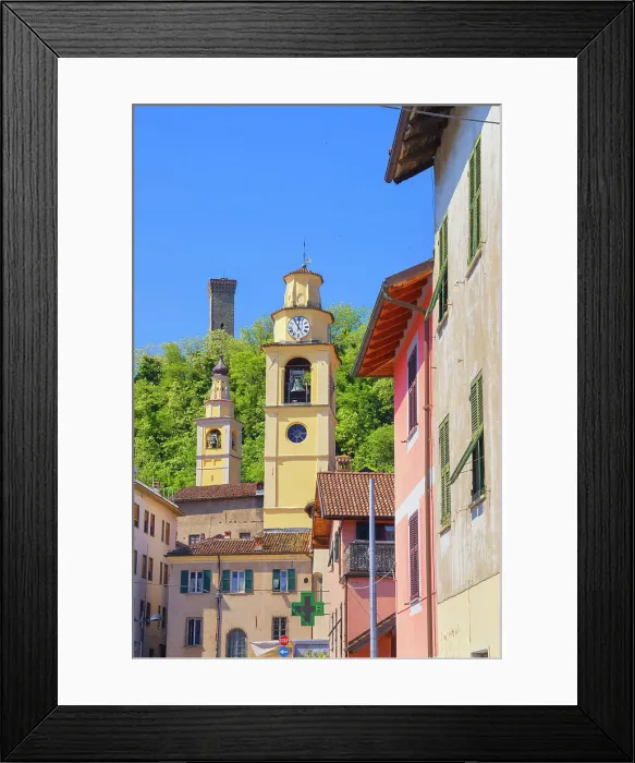 Framed Print : Old town, Arquata Scrivia, Alessandria Province, Piemonte, Italy Framed Print : Old town, Arquata Scrivia, Alessandria Province, Piemonte, Italy