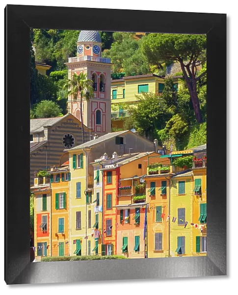 Historic district, Portofino, Liguria, Italy