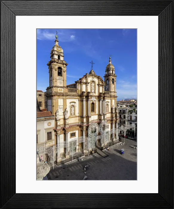 Framed Print : Italy, Sicily, Palermo, San Domenico church Framed Print : Italy, Sicily, Palermo, San Domenico church