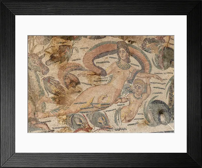 Framed Print : Italy, Sicily, Piazza Armerina, Villa Romana del Casale, Roman mosaics Framed Print : Italy, Sicily, Piazza Armerina, Villa Romana del Casale, Roman mosaics