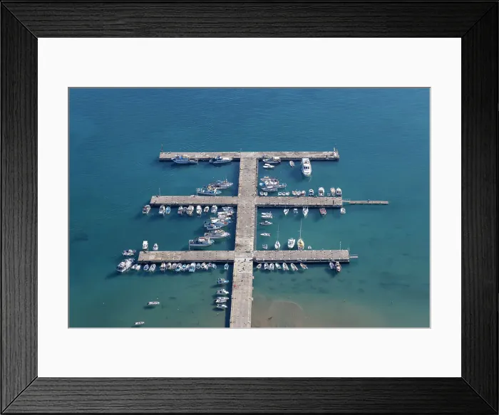 Framed Print : Italy, Sicily, Cefalu, the marina Framed Print : Italy, Sicily, Cefalu, the marina