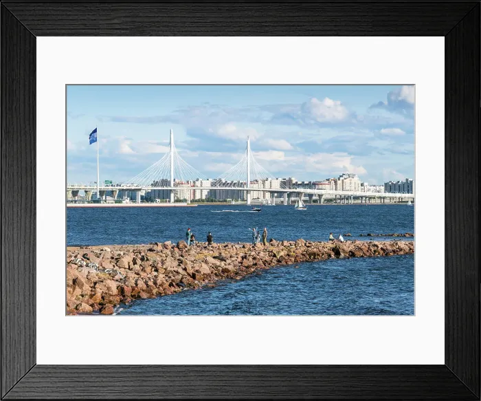 Framed Print : View towards Vantovy Bridge (Vantovy Most) and Vasilyevsky Island, (Vasilyevsky Ostrov) from the Park of the 300 years anniversary of Saint Petersburg, Saint Petersburg, Russia Framed Print : View towards Vantovy Bridge (Vantovy Most) and Vasilyevsky Island, (Vasilyevsky Ostrov) from the Park of the 300 years anniversary of Saint Petersburg, Saint Petersburg, Russia