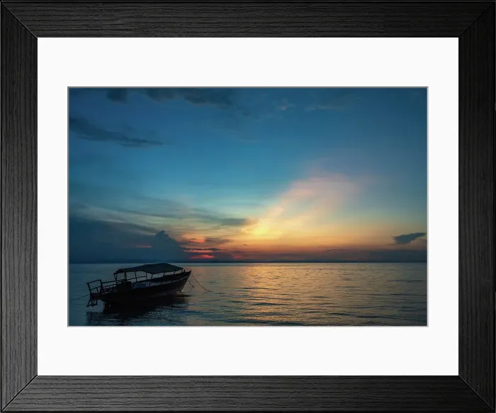Framed Print : Africa, Tanzania, Mahale Mountains National Park. Sunset on Lake Tanganyika Framed Print : Africa, Tanzania, Mahale Mountains National Park. Sunset on Lake Tanganyika