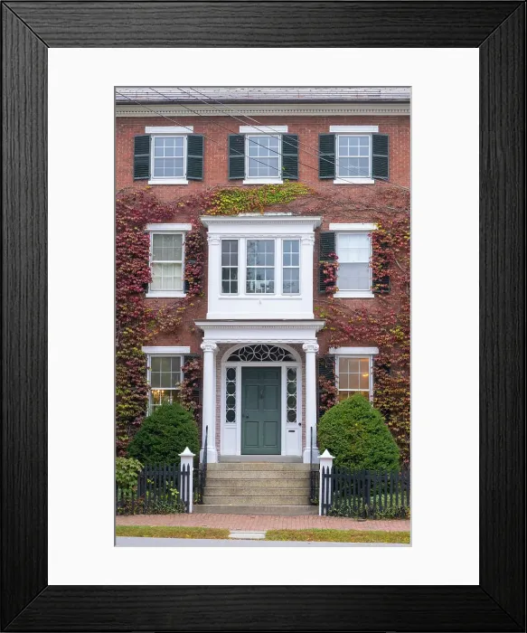 Framed Print : McIntire Historic District, Salem, Massachusetts, USA