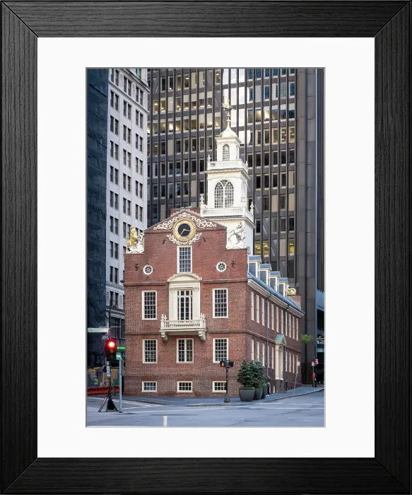 Framed Print : Old State House, Boston, Massachusetts, USA Framed Print : Old State House, Boston, Massachusetts, USA