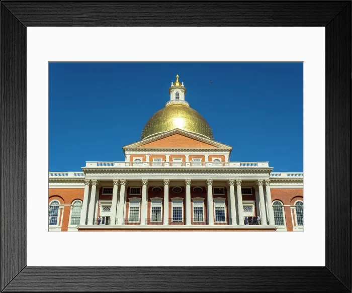 Framed Print : Massachusetts State House, Boston, Massachusetts, USA Framed Print : Massachusetts State House, Boston, Massachusetts, USA