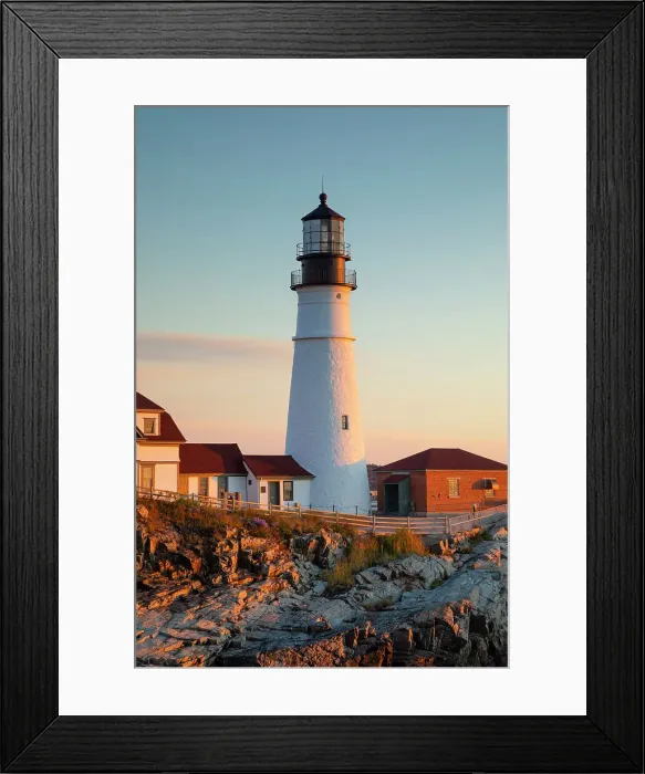 Framed Print : Portland Head Lighthouse, Maine, USA Framed Print : Portland Head Lighthouse, Maine, USA
