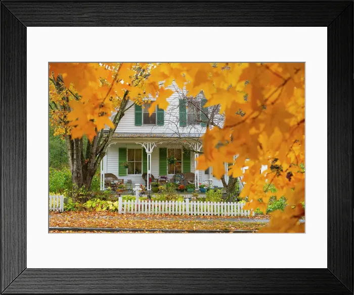 Framed Print : Newfane, Vermont, USA Framed Print : Newfane, Vermont, USA