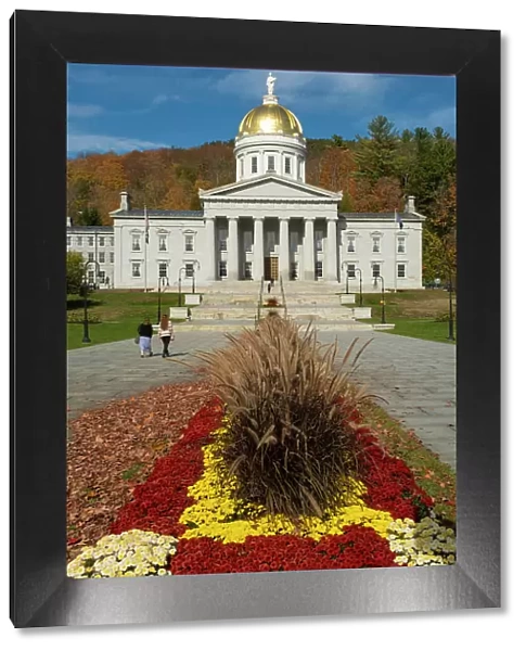 Capitol Building, Montpelier (State Capital), Vermont, USA