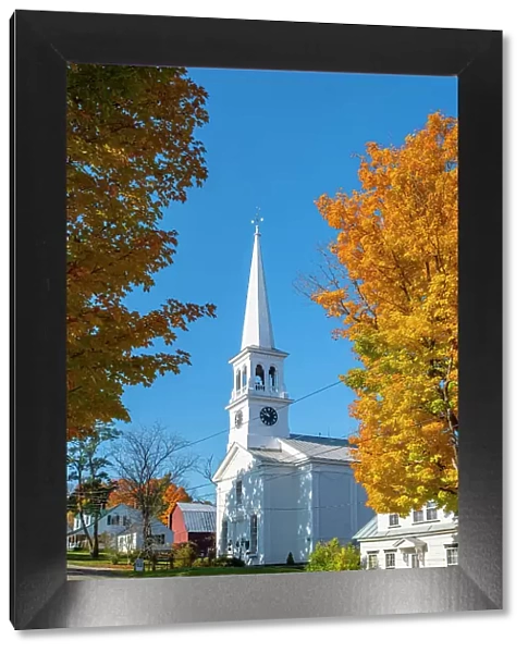 Peacham Congregational Church, Peacham, Vermont, USA