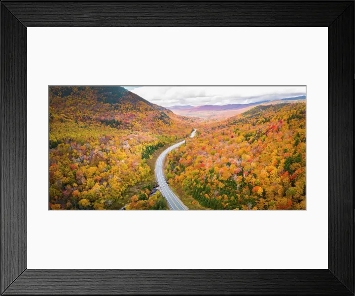 Framed Print : Route 112, New Hampshire, USA Framed Print : Route 112, New Hampshire, USA