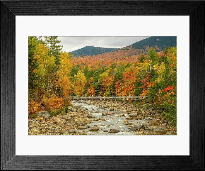 Framed Print : Pemigewasset River, Kancamagus Highway, New Hampshire, USA Framed Print : Pemigewasset River, Kancamagus Highway, New Hampshire, USA
