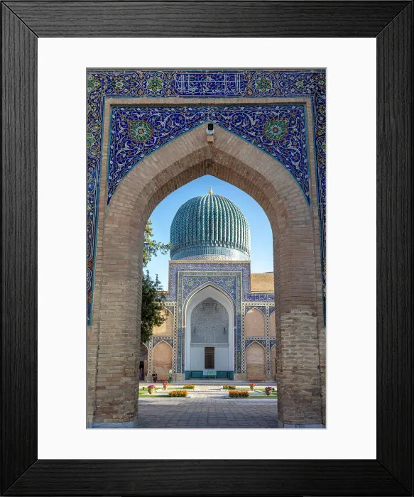 Framed Print : Uzbekistan, Samarkand, Gur-e-Amir mausoleum, resting place of Timur Framed Print : Uzbekistan, Samarkand, Gur-e-Amir mausoleum, resting place of Timur