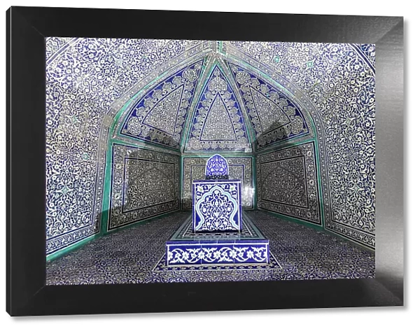 Uzbekistan, Khiva, Pakhlavan Mahmoud Mausoleum, the tiled tomb of Pakhlavan Mahmud