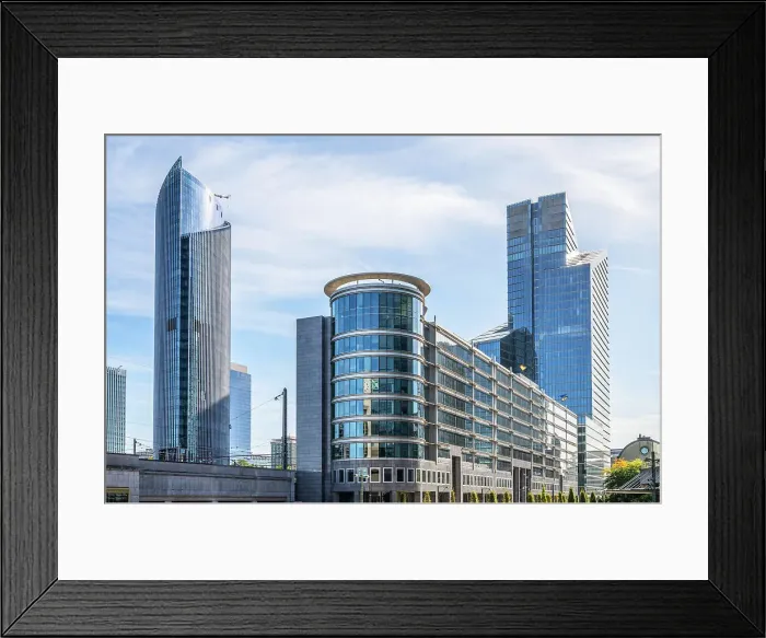 Framed Print : Iris Tower and Botanic Tower, Brussels, Belgium Framed Print : Iris Tower and Botanic Tower, Brussels, Belgium