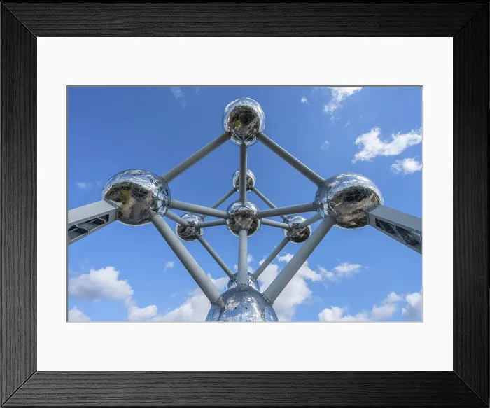 Framed Print : Atomium, Brussels, Belgium Framed Print : Atomium, Brussels, Belgium