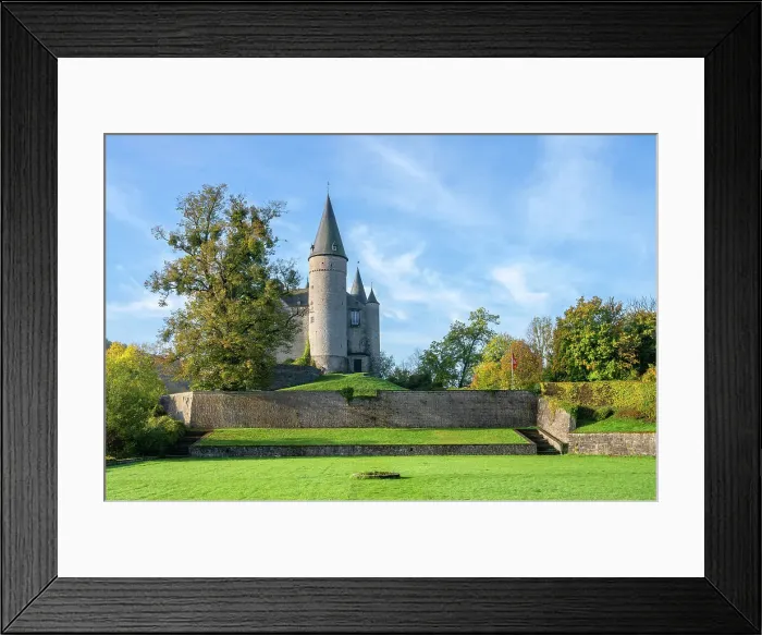 Framed Print : Chateau Veves, Celles near Dinant, Ardennes, Wallonia, Province Namur, Belgium Framed Print : Chateau Veves, Celles near Dinant, Ardennes, Wallonia, Province Namur, Belgium