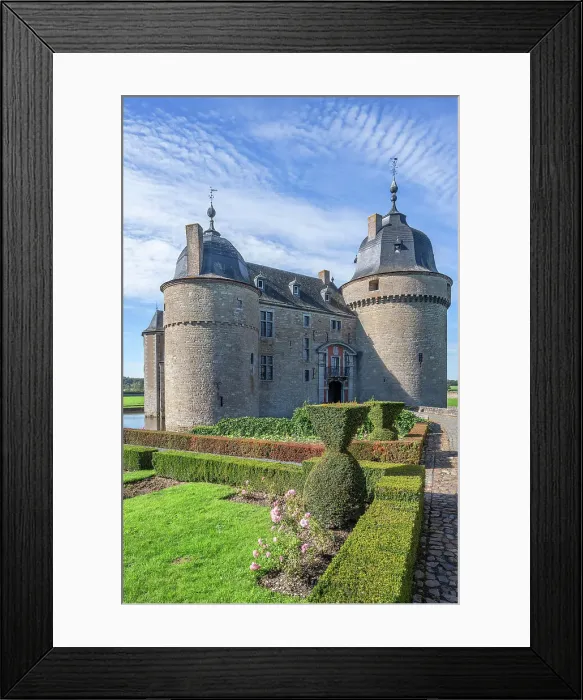 Framed Print : Chateau de Lavaux-Sainte-Anne near Rochefort, Ardennes, Wallonia, Province Namur, Belgium Framed Print : Chateau de Lavaux-Sainte-Anne near Rochefort, Ardennes, Wallonia, Province Namur, Belgium