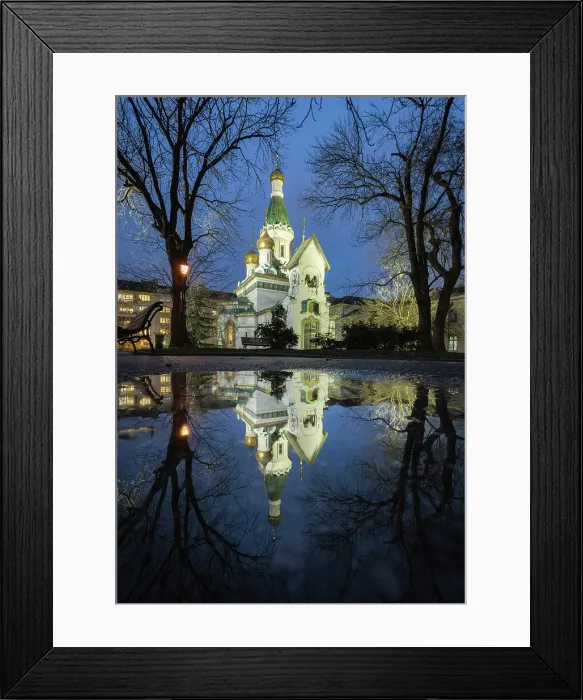 Framed Print : Church of St. Nicholas the Miracle-Maker, Sofia, Bulgaria Framed Print : Church of St. Nicholas the Miracle-Maker, Sofia, Bulgaria