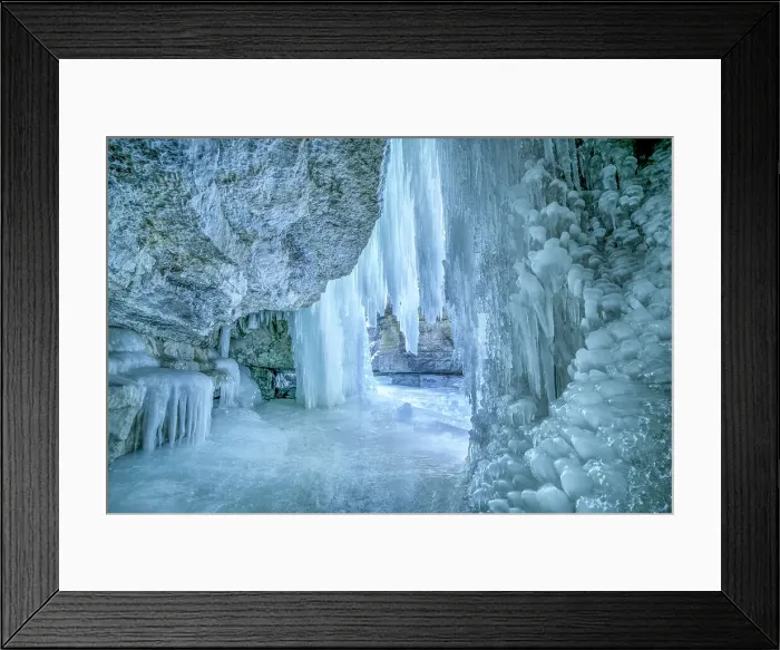 Framed Print : Canada, Alberta, Rocky Mountains, Jasper, National Park, UNESCO World Heritage Site, Ice Cave, Maligne Canyon Framed Print : Canada, Alberta, Rocky Mountains, Jasper, National Park, UNESCO World Heritage Site, Ice Cave, Maligne Canyon
