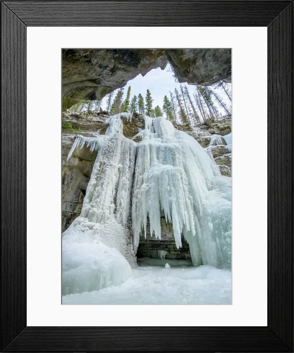 Framed Print : Canada, Alberta, Rocky Mountains, Jasper, National Park, UNESCO World Heritage Site, Ice Cave, Maligne Canyon Framed Print : Canada, Alberta, Rocky Mountains, Jasper, National Park, UNESCO World Heritage Site, Ice Cave, Maligne Canyon