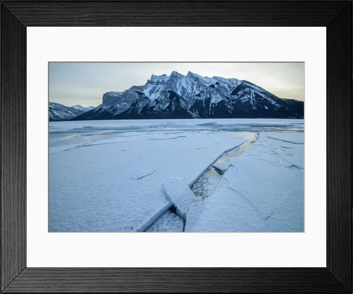 Framed Print : Canada, Alberta, Rocky Mountains, Banff National Park, Lake Minnewanka, Mount Inglismaldie Framed Print : Canada, Alberta, Rocky Mountains, Banff National Park, Lake Minnewanka, Mount Inglismaldie