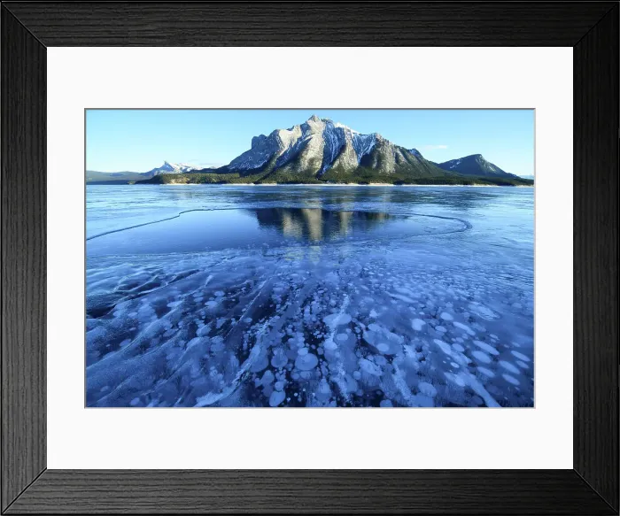 Framed Print : Canada, Alberta, Kootenay Plains, Rocky Mountains, Abraham lake Framed Print : Canada, Alberta, Kootenay Plains, Rocky Mountains, Abraham lake