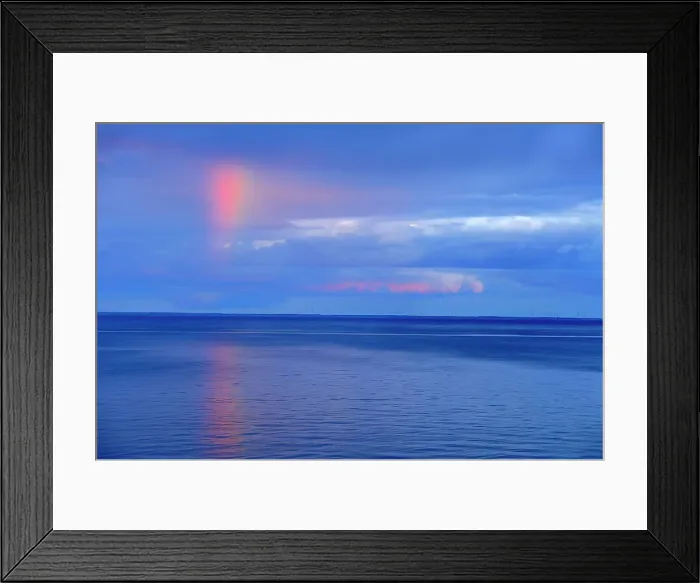 Framed Print : Rainbow at sunset over Northumberland Strait Cap-Lumiere New Brunswick, Canada Framed Print : Rainbow at sunset over Northumberland Strait Cap-Lumiere New Brunswick, Canada
