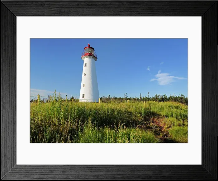Framed Print : Point Prim Lighthouse Point Prim Prince Edward Island, Canada Framed Print : Point Prim Lighthouse Point Prim Prince Edward Island, Canada