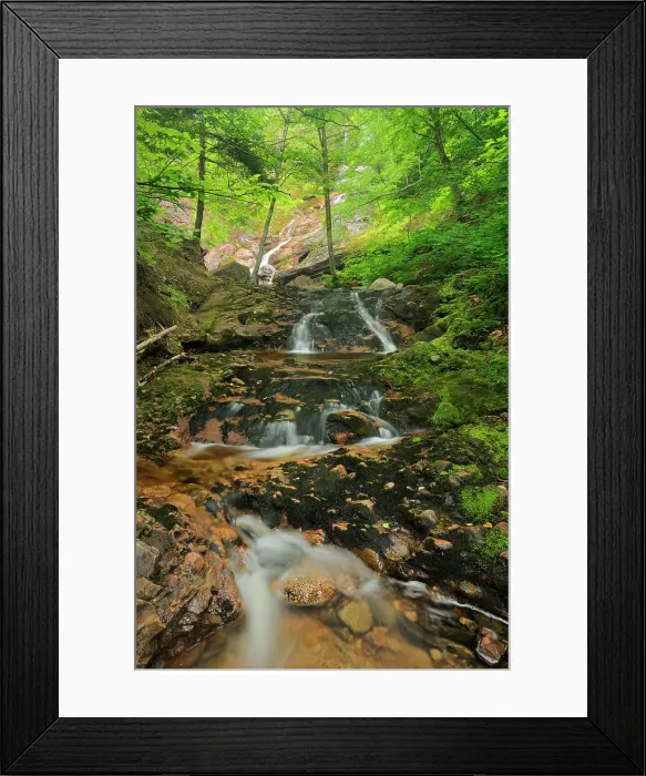 Framed Print : Beulach Ban Falls Cape Breton Highlands National Park Nova Scotia, Canada Framed Print : Beulach Ban Falls Cape Breton Highlands National Park Nova Scotia, Canada
