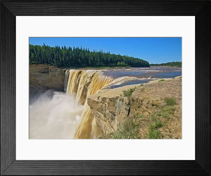 Framed Print : Alexandra Falls, Twin Falls Gorge Territorial Park, Northwest Territories, Canada Framed Print : Alexandra Falls, Twin Falls Gorge Territorial Park, Northwest Territories, Canada