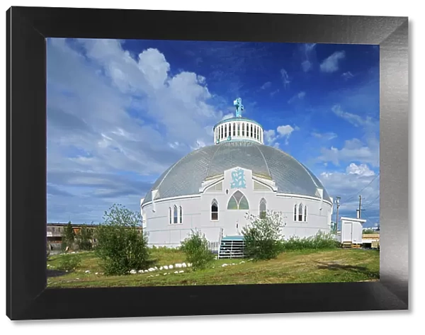 Our Lady of Victory Parish is also known as the Igloo Church (Catholic) Inuvik Northwest Territories, Canada