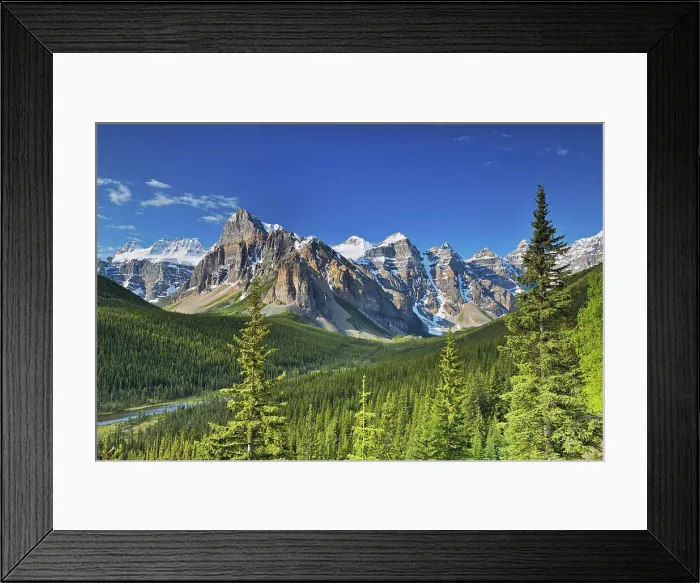 Framed Print : Canadian Rocky Mountains near Lake Louise Banff National Park Alberta, Canada Framed Print : Canadian Rocky Mountains near Lake Louise Banff National Park Alberta, Canada