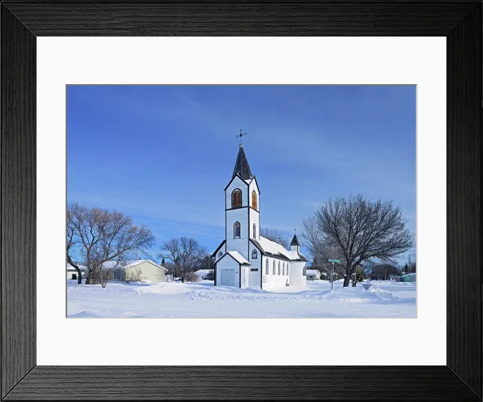 Framed Print : St. George Romanian Orthodox Church Dysart Saskatchewan, Canada Framed Print : St. George Romanian Orthodox Church Dysart Saskatchewan, Canada