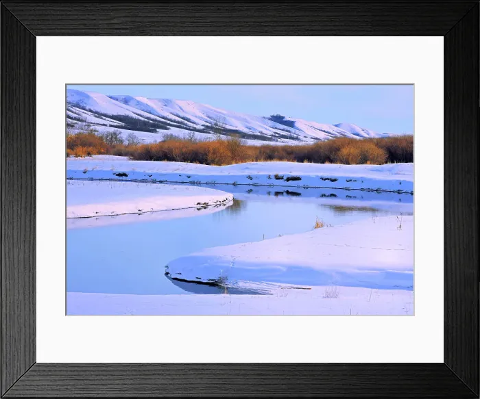 Framed Print : Qu Appelle River Katepwa Beach Saskatchewan, Canada Framed Print : Qu Appelle River Katepwa Beach Saskatchewan, Canada