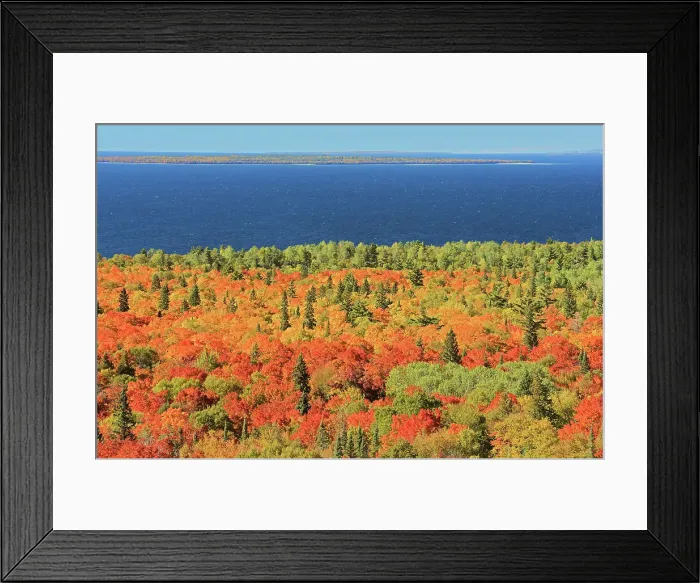 Framed Print : Autumn colors on the Montreal River Hill as seen from above Montreal River Harbour south of Lake Superior Provincial Park Ontario, Canada Framed Print : Autumn colors on the Montreal River Hill as seen from above Montreal River Harbour south of Lake Superior Provincial Park Ontario, Canada