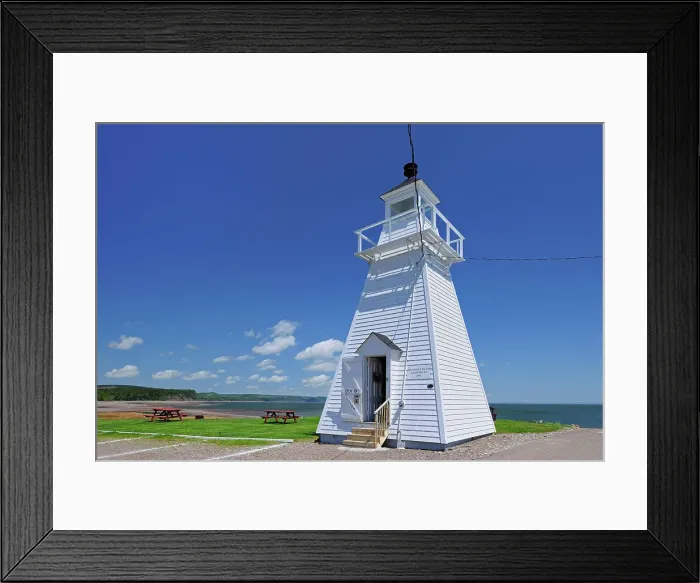 Framed Print : Spencers Island Lighthouse in Greville Bay (Bay of Fundy) Spencers Island Nova Scotia, Canada Framed Print : Spencers Island Lighthouse in Greville Bay (Bay of Fundy) Spencers Island Nova Scotia, Canada