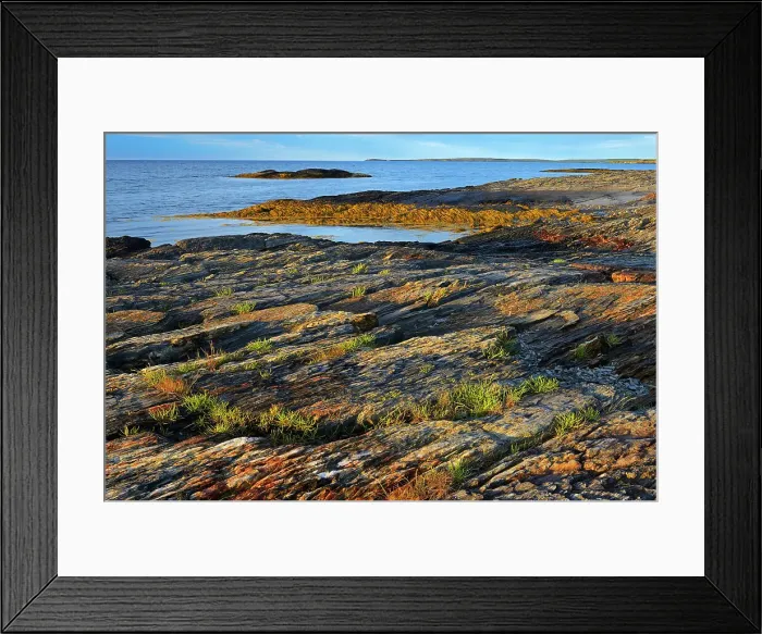 Framed Print : Rocky coastline of Lunenburg Bay (Atlantic Ocean) Blue Rocks Nova Scotia, Canada Framed Print : Rocky coastline of Lunenburg Bay (Atlantic Ocean) Blue Rocks Nova Scotia, Canada